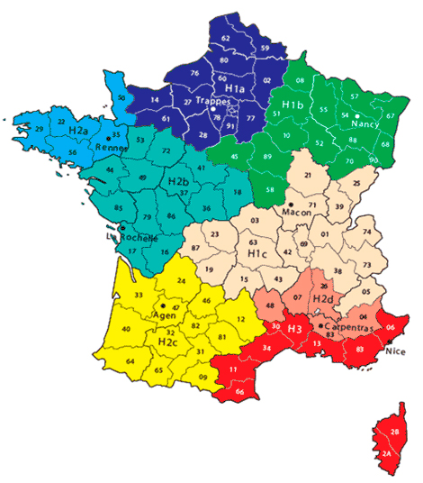 Carte de France