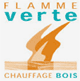 label flamme verte logo
