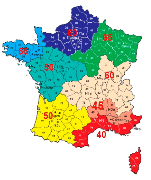 zones climatiques