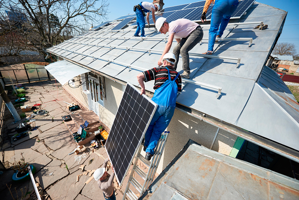 installation panneaux photovoltaïques