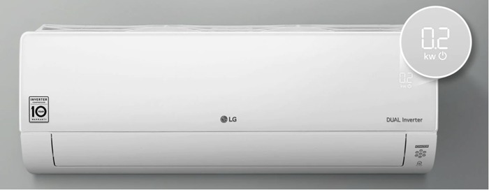 climatiseur lg consommation