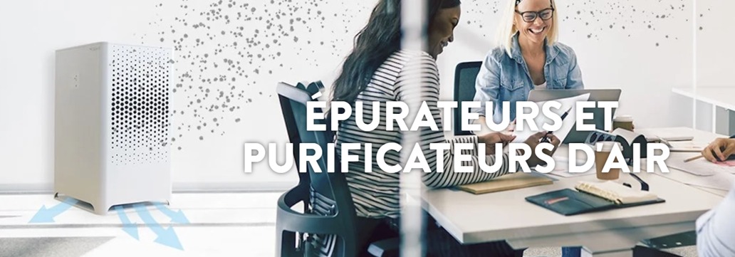 Purificateur d’air dans un bureau